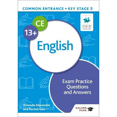 COMMON ENTRANCE 13+ ENGLISH KEY STAGE 3