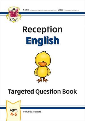 CGP RECEPTION ENGLISH TARGETED QUESTION BOOK AGES 4-5