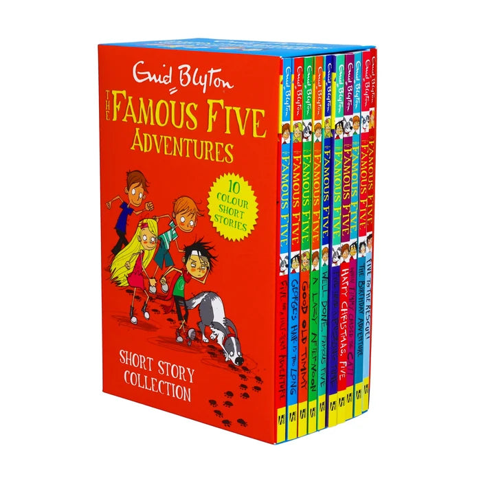THE FAMOUS FIVE ADVENTURES BOOK COLLECTION