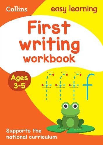 COLLINS FIRST WRITING WORKBOOK AGES 3-5