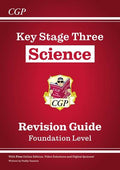 CGP KEY STAGE THREE SCIEENCE REVISION GUIDE FOUNDATION LEVEL