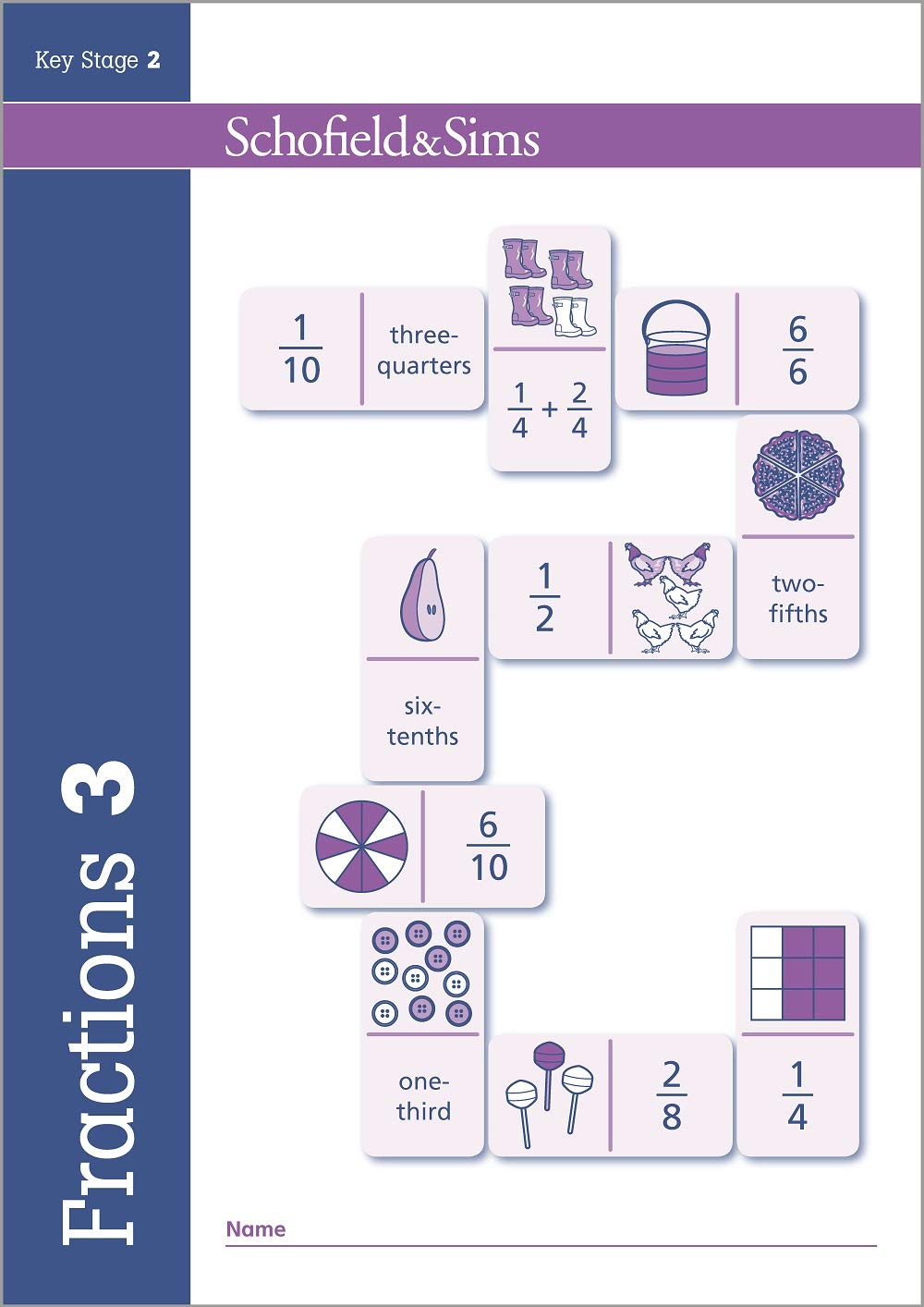 SCHOFIELD & SIMS KEY STAGE 2:  FRACTIONS 3