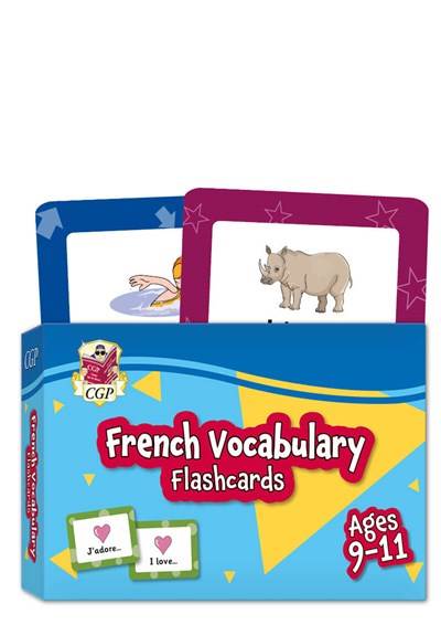 FRENCH VOCABULARY FLASHCARDS AGES 9 - 11