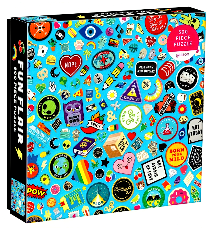FUN FLAIR 500 PIECE PUZZLE
