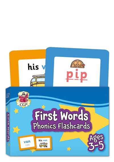 CGP FIRST WORDS PHONICS FLASHCARDS