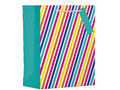 GIFTMAKER RAINBOW STRIPES BAG MEDUIM