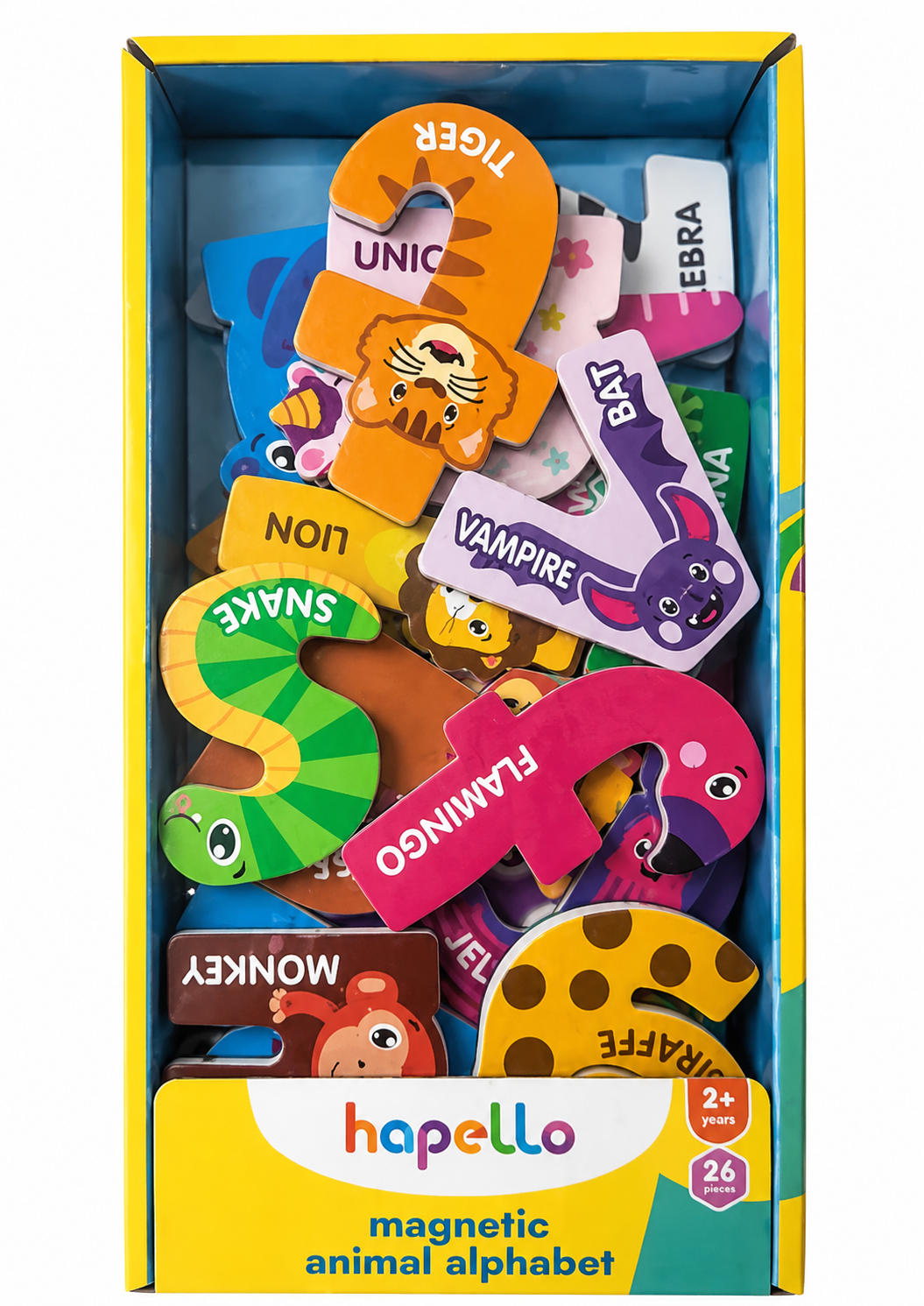 HAPELLO MAGNETIC ANIMAL ALPHABET