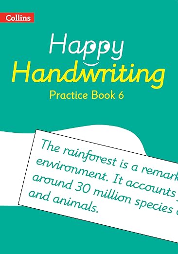 COLLINS HAPPY HANDWRITING PRACTICE BOOK 6
