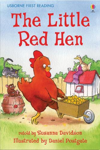 USBORNE FIRST READING: THE LITLLE RED HEN PB
