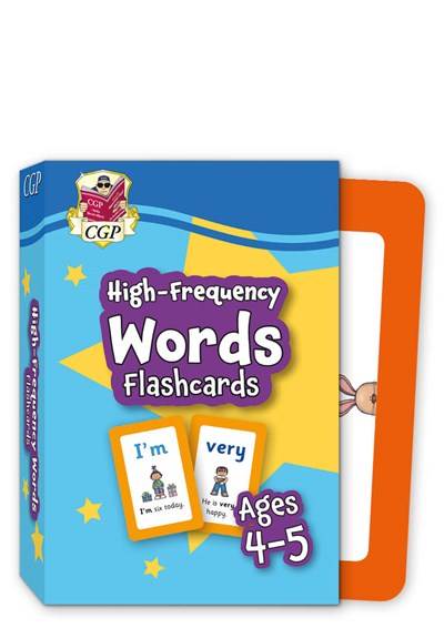 CGP HIGH-FREQUENCY WORDS FLASHCARS AGES 4-5