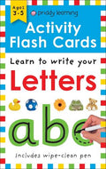PRIDDY LEARNING ACTIVITY FLASH CARDS WIPE CLEAN: LETTERS