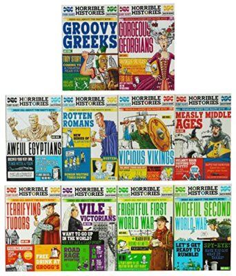 HORRIBLE HISTORIES: SAVAGE BOOK SET