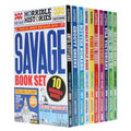 HORRIBLE HISTORIES: SAVAGE BOOK SET