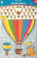 CARSON DELLOSA BULLETIN BOARD SET : HOT AIR BALLONS