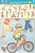 CARSON DELLOSA BULLETIN BOARD SET : IT'S FUN TO BE FIT