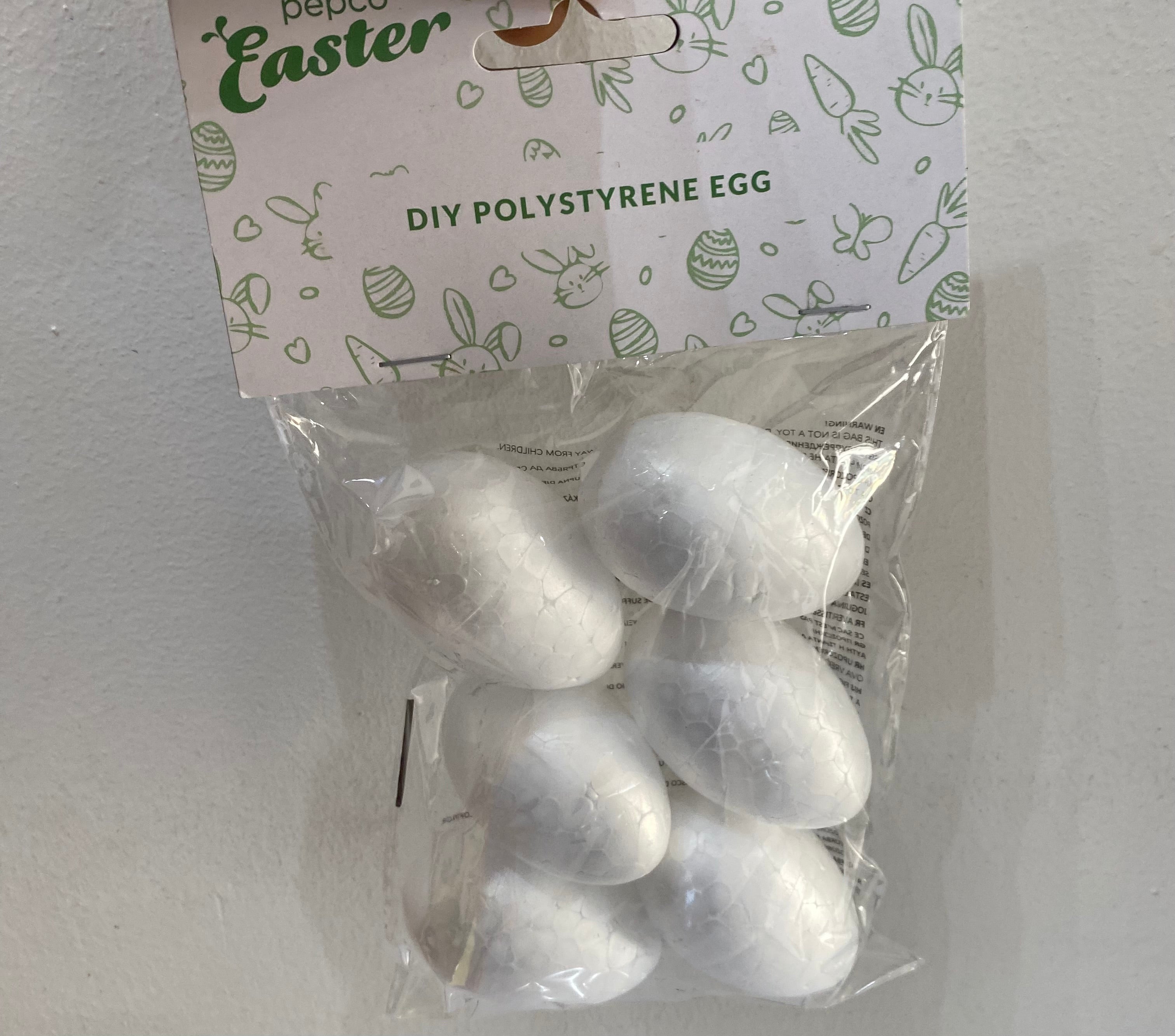 DIY POLYSTYRENE EGG