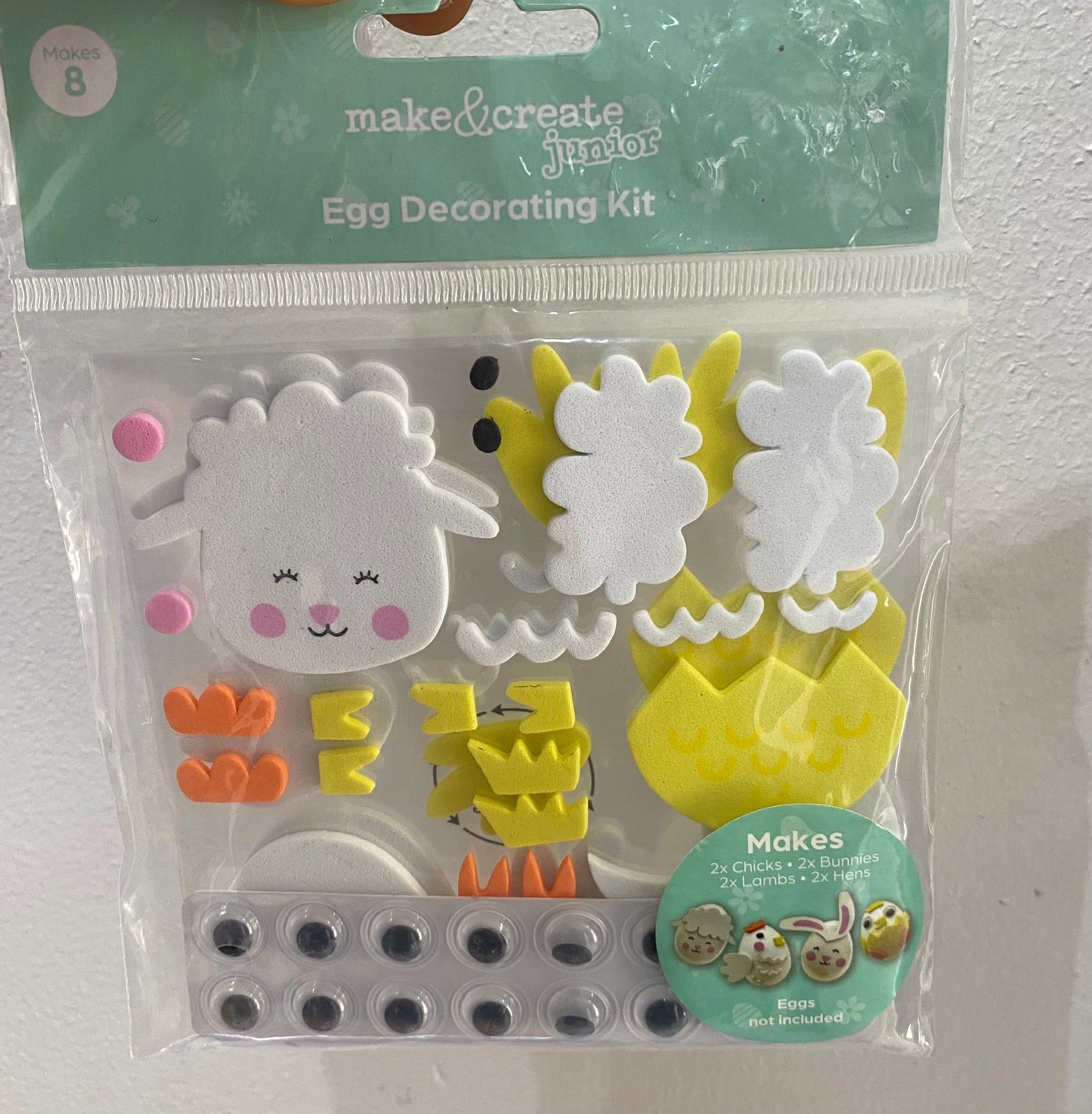 MAKE AND CREATE; EGG DECORATING KIT