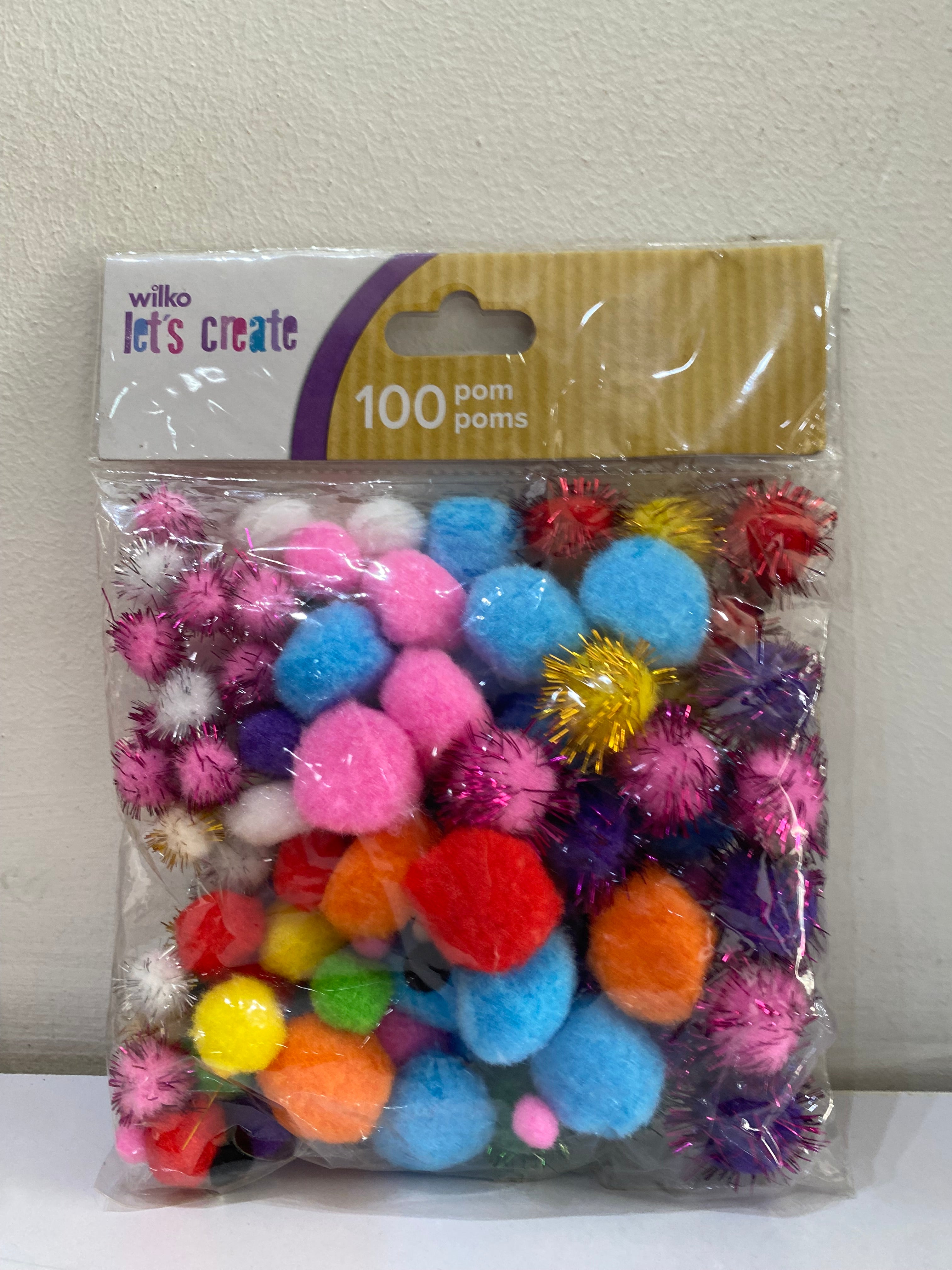 LET'S CREATE; POM POM (100 PIECES)