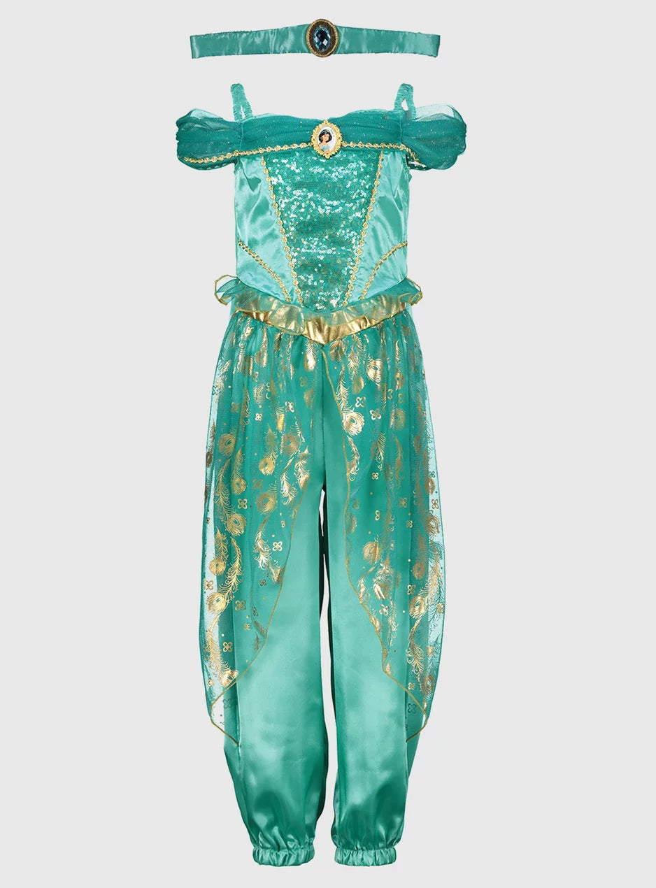 COSTUME: DISNEY PRINCESS ALADDIN JASMINE AGES 9-10