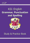 CGP KS1  ENGLISH GRAMMAR, PUNCTUATION & SPELLING SATS STUDY & PRACTICE BOOK