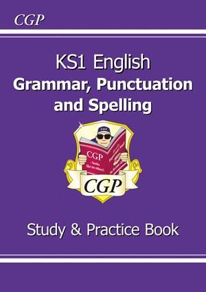 CGP KS1  ENGLISH GRAMMAR, PUNCTUATION & SPELLING SATS STUDY & PRACTICE BOOK