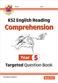 CGP KS2 ENGLISH READING COMPREHENSION YEAR 5 TARGETED QUESTION BOOK 1 & 2