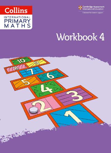 COLLINS INTERNATIONAL PRIMARY MATHS STUDENT'S BOOK/WORKBOOK 4 BUNDLE