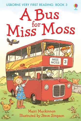 USBORNE VERY FIRST READING BOOK 3: A BUS FOR MISS MOSS