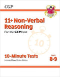 CGP 11+NON-VERBAL REASONING CEM 10-MINUTE TESTS