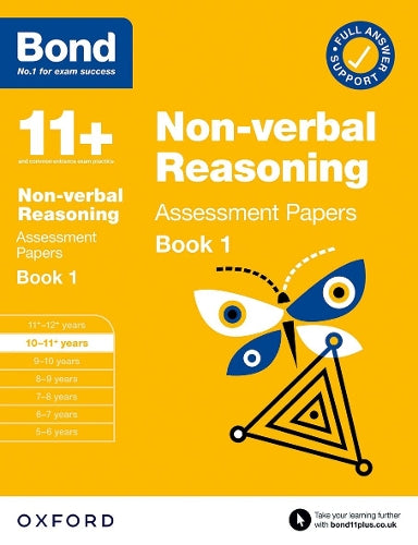 BOND 11+ NON-VERBAL REASONING ASSESSMENT PAPERS AGES 10-11+ BOOK 1