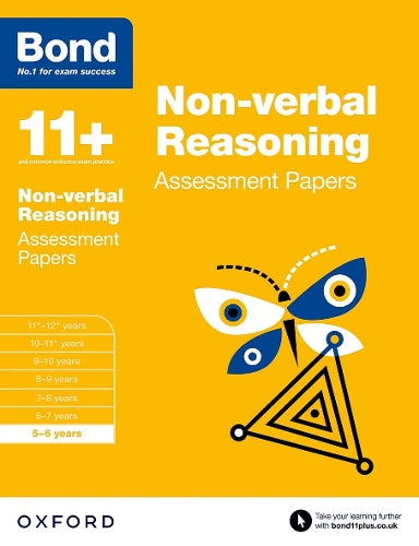 BOND 11+ NON-VERBAL REASONING ASSESSMENT PAERS AGES 5-6