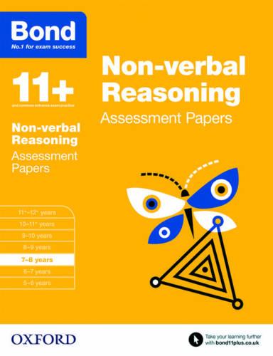 BOND 11+ NON-VERBAL REASONING ASSESSMENT PAPER 7-8