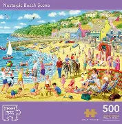 NOSTALGIC BEACH SCENE