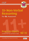 CGP 11+ NON-VERBAL REASONING GL ASSESSMENT PRACTICE PAPERS PACK 2 AGES 10-11