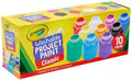 CRAYOLA WASHABLE PAINT 10 COLORS