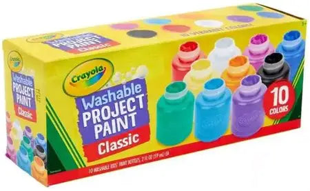 CRAYOLA WASHABLE PAINT 10 COLORS
