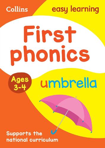 COLLINS EASY LEARNING: FIRST PHONICS AGES 3-4