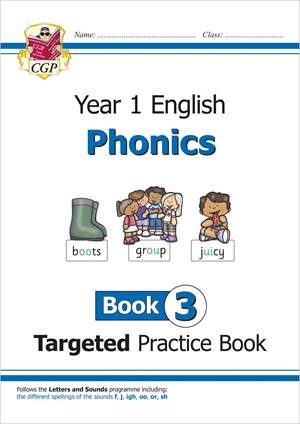 CGP YEAR 1 ENGLISH PHONICS TARGETED PRACTICE BOOK