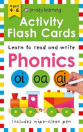 PRIDDY LEARNING ACTIVITY FLASH CARDS WIPE CLEAN: PHONICS