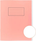 SILVINE EXERCISE BOOK A5 SMALL PINK PLAIN