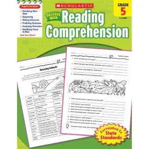 SCHOLASTIC: SUCCESS WITH READING COMPREHENTION GRADE 5