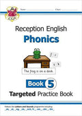 CGP RECEPTION ENGLISH PHONICS TARGETED PRACTICE BOOK