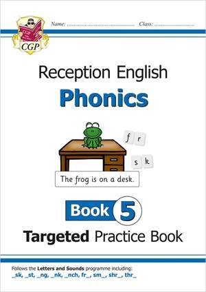 CGP RECEPTION ENGLISH PHONICS TARGETED PRACTICE BOOK