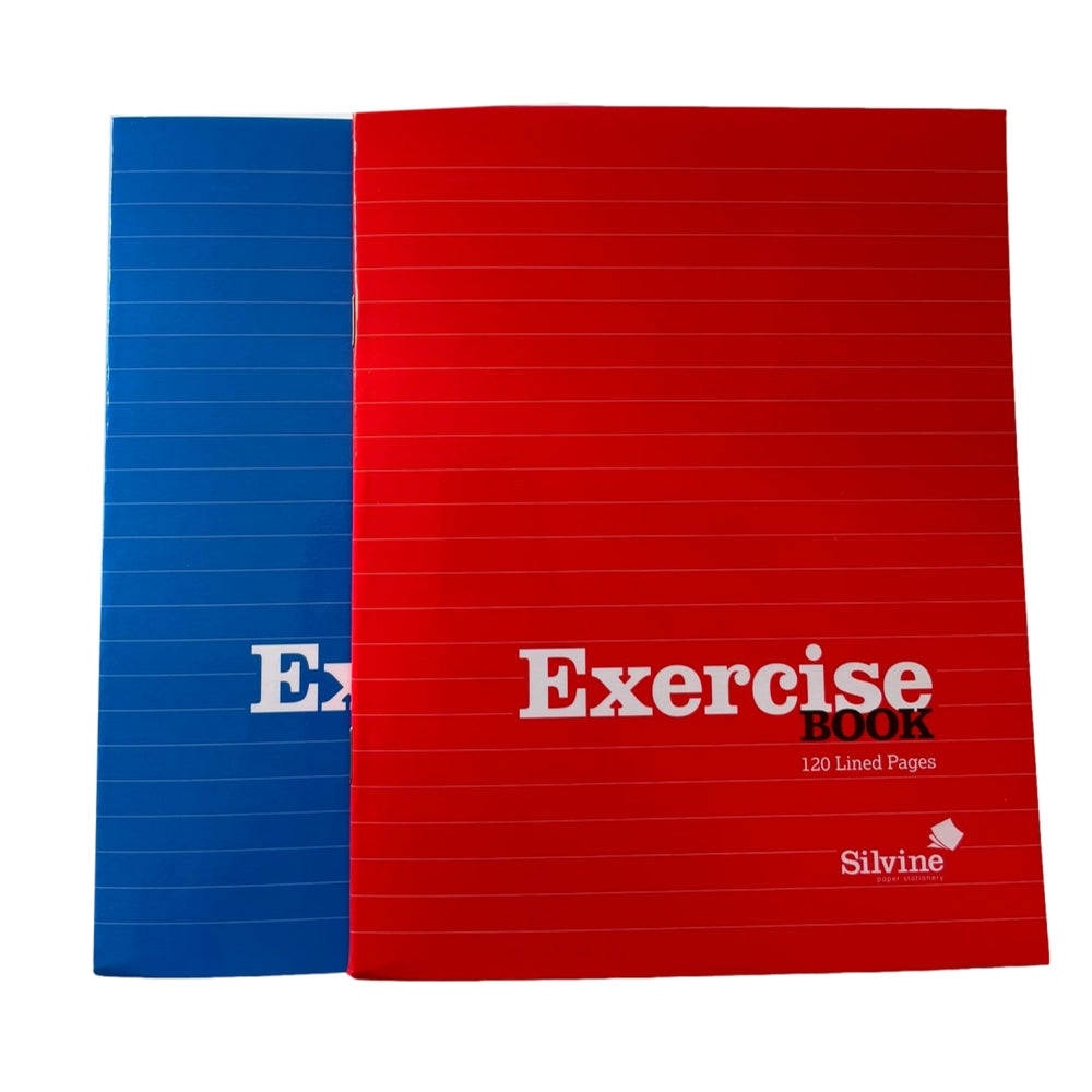 SILVINE EXCERCISE BOOK A5 SMALL