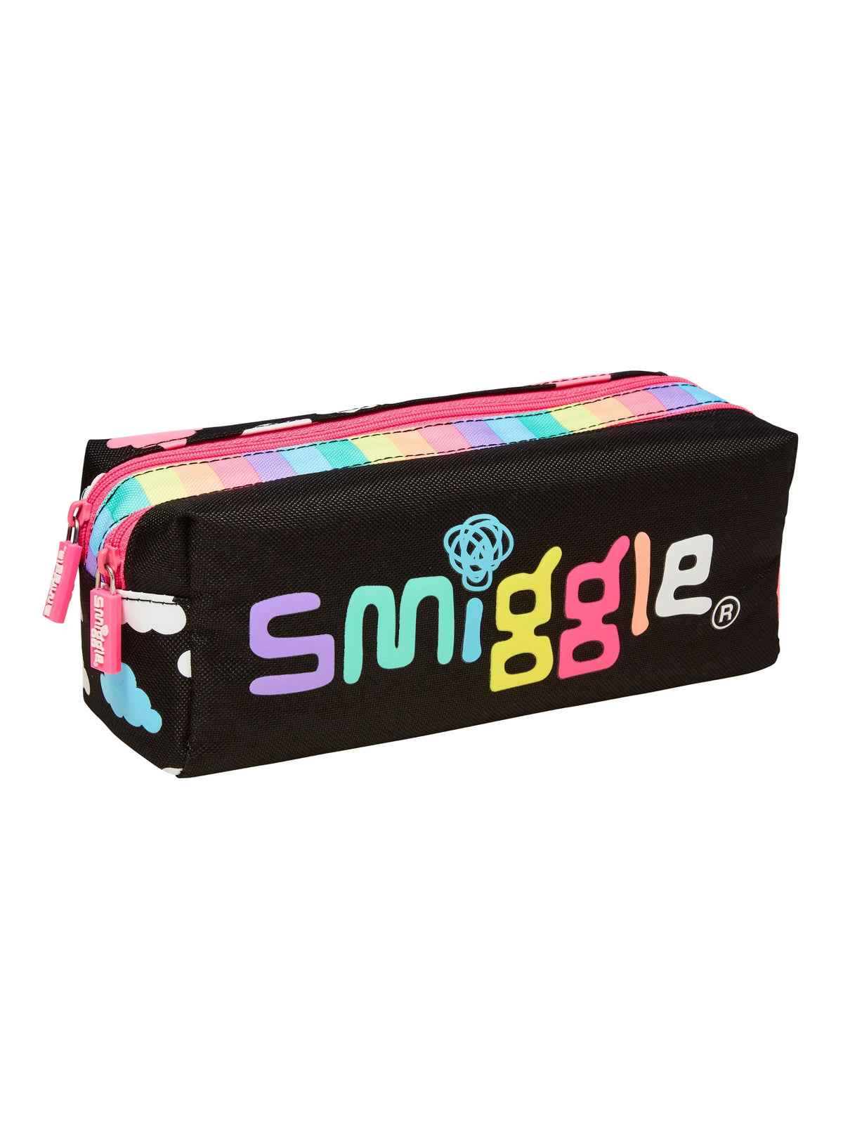 SMIGGLE PEPPY TWIN ZIP PENCIL CASE