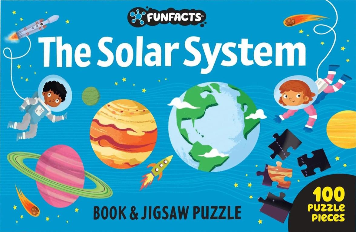 THE SOLAR SYSTEM: BOOK AND JIGSAW PUZZLE