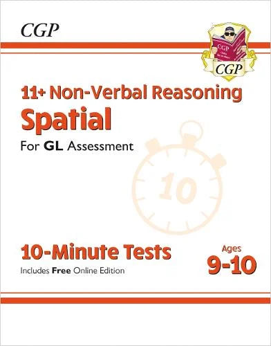 CGP 11+ NON-VERBAL REASONING SPATIAL GL ASSESSMENT 10 MINUTE TESTS