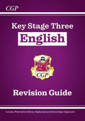 CGP KEY STAGE THREE ENGLISH REVISION GUIDE BUNDLE