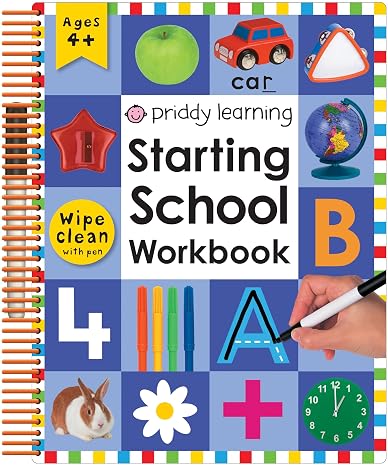 PRIDDY LEARNING: STARTING SCHOOL WORKBOOK