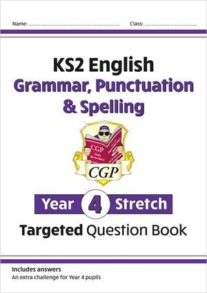 CGP KS2 ENGLISH GRAMMAR, PUNCTUATION & SPELLING STRETCH TARGETED QUESTION BOOK